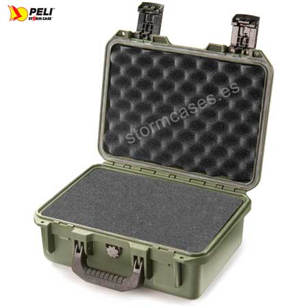 PELICAN STORM CASE iM2100 verde militar con espuma