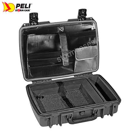 Maletín Storm Case iM2370 negra con bandeja y divisores para PC