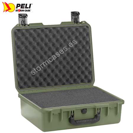 PELICAN STORM CASE iM2400 verde militar con espuma