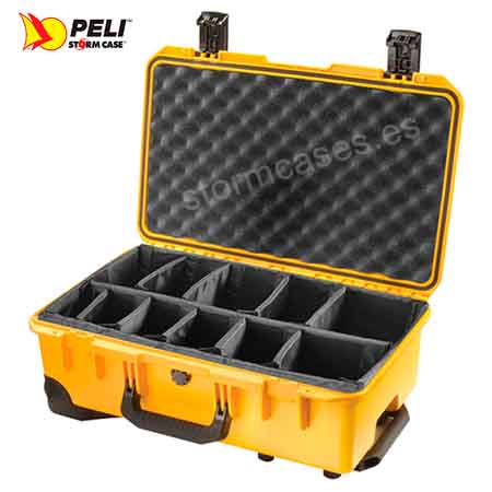 PELICAN STORM CASE iM2500 amarilla con divisores