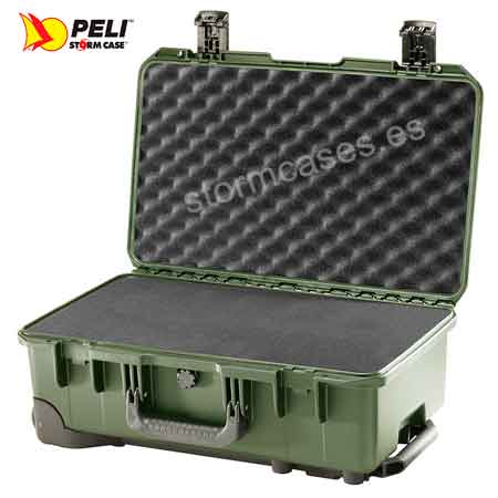 PELICAN STORM CASE iM2500 verde militar con espuma
