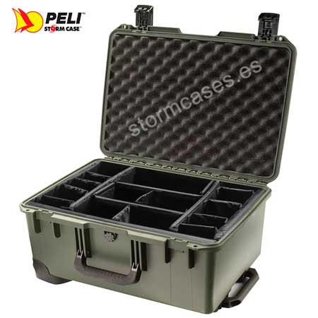 PELICAN STORM CASE iM2620 verde con divisores
