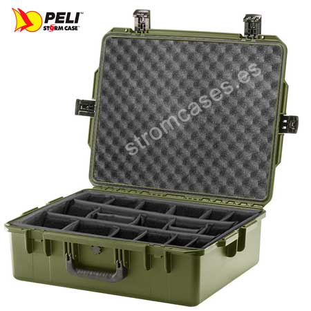 PELICAN STORM CASE iM2700 verde con divisores