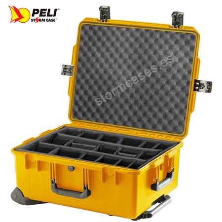 PELICAN STORM CASE iM2720 amarilla con divisores