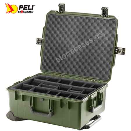 PELICAN STORM CASE iM2720 verde con divisores