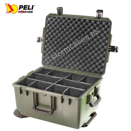 PELICAN STORM CASE iM2750 verde con divisores