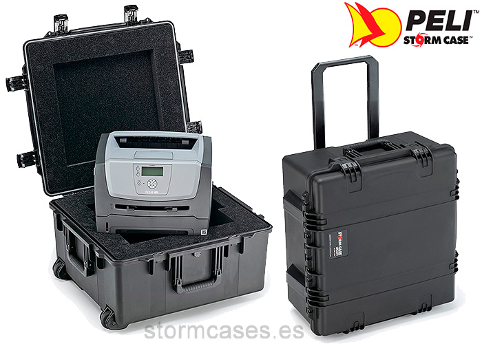 PELI Storm Case IM2875 - Valigia Da Trasporto Antiurto 26L Con Ruote E Manico Telescopico - Impermeabile - USA - Nero