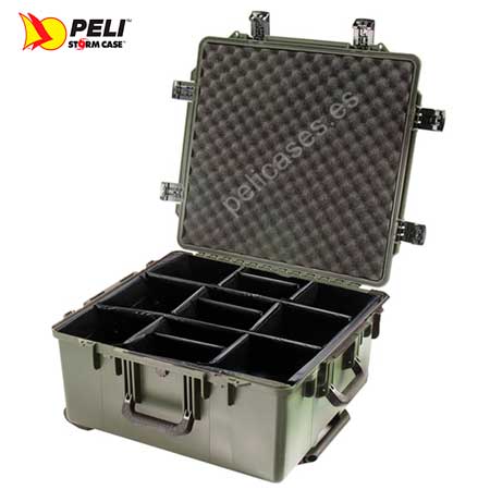 PELICAN STORM CASE iM2875 verde con divisores