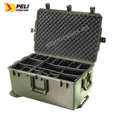 PELICAN STORM CASE iM2975 verde con divisores