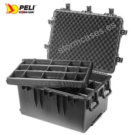 PELICAN STORM CASE iM3075 negra con divisores